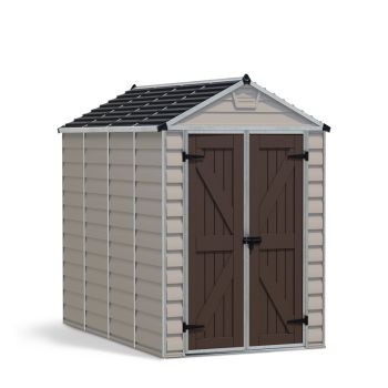Skylight Shed 6 x 10 Tan 2 Bpx - Polycarbonate - L303.6 x W185.4 x H217 cm