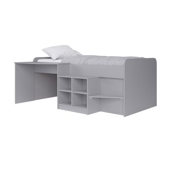 Pilot Cabin Bed - MFC - H80 x W137 x L195 - Grey