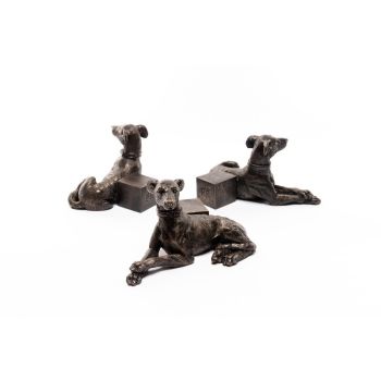 Greyhound Plant Pot Feet - Set of 3 - L9.5 x W12 x H7.5 cm