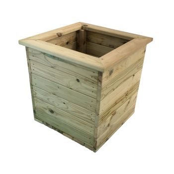 Deluxe Square Planter - Timber - L47 x W47 x H46 cm - Fully Assembled