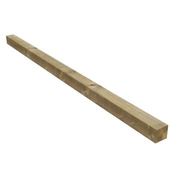7ft Fence Posts 3" (75x75mm) Green ONLY AVAILABLE WITH A PURCHASE OF 3 FENCE PANELS OF ROWLINSONS