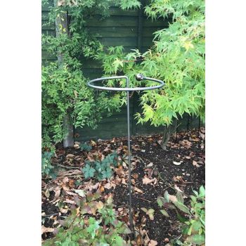 Medium Wrap Around (Pack of 3) - Steel - L39.4 x W39.4 x H121.9 cm - Bare Metal/Ready to Rust