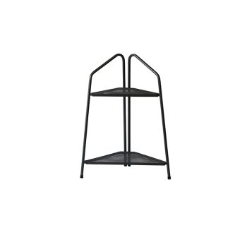 Modern Corner Plant Stand 2 Shelf