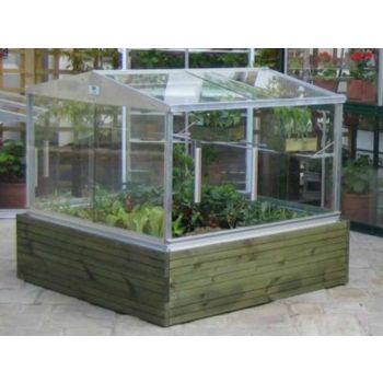Optional 4 x 4 Feet 3 Tier Raised Base Without Slats
