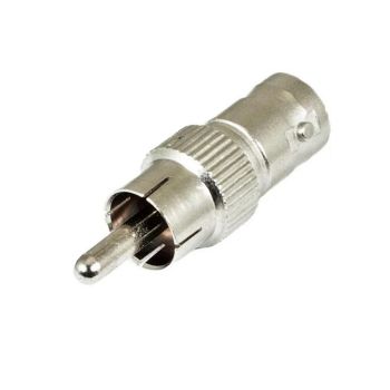 BNC Female to RCA Male Adaptor x 1 Connector - L3.3 x W1 x H1 cm