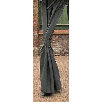 Replacement Curtains Set for Highfield L400 x W300 cm - Grey