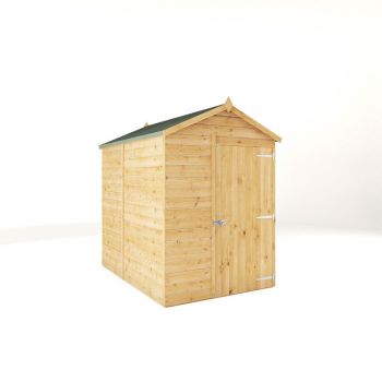 7 x 5 Feet Modular Shiplap Apex - Windowless - Wood - L221.4 x W159.3 x H215.9 cm