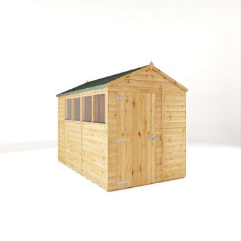 10 x 6 Feet Woodsman Shiplap Apex - Styrene - L309.4 x W189.7 x H223.8 cm