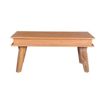 Jodhpur Sheesham Dining Bench - Medium - Wood - L40 x W100 x H45 cm