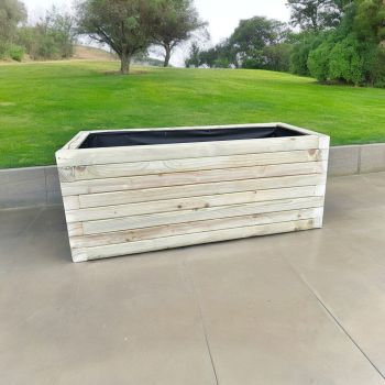 Norfolk Planter - Wood - L120 x W40 x H60 cm