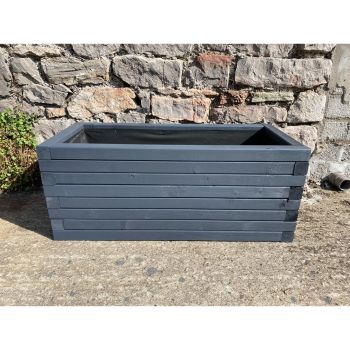 Norfolk Planter (Painted Wooden Planter - Choice of Colours Available) - L50 x W50 x H50 cm