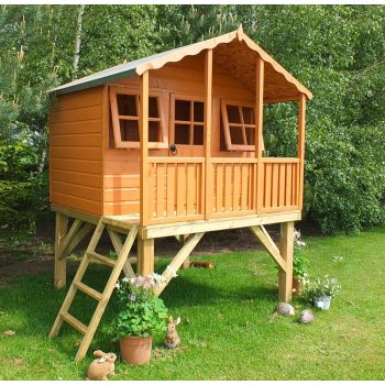 Stork + Platform Playhouse Kid's Wendy House