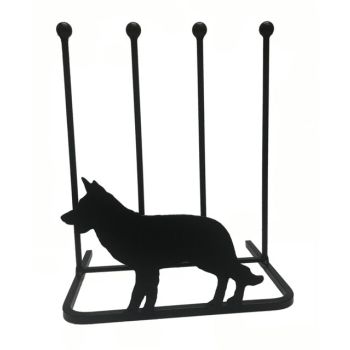 2 Pair Boot Rack - Alsatian - Steel - L29 x W39 x H48 cm - Black