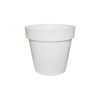 Cleo Planter with Wheels - L100 x W100 x H88.5 cm - White