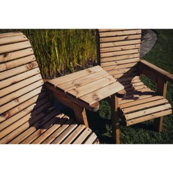 Valley Angled Tray - Timber - L43.5 x W58 x H4 cm - Fully Assembled