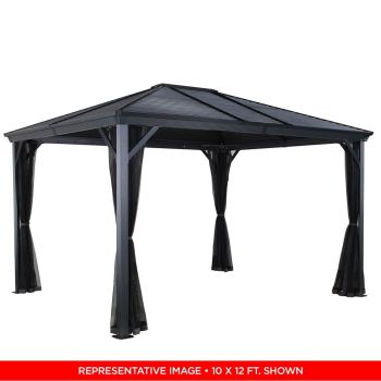 Sojag Ventura Gazebo 3m x 3m - Aluminum - L295.5 x W295.5 x H260.9 cm - Powder-coated