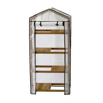 Nursery Coldframe - Greenhouse Natural Wood