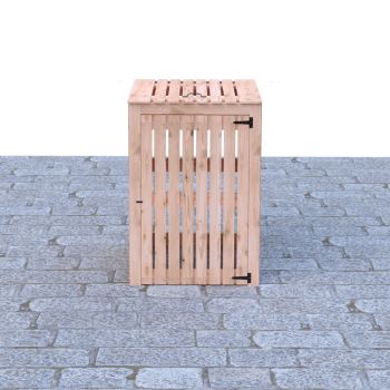 Wheelie Dip Treated Single Bin Store - L79 x W83 x H120 cm