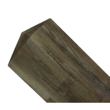 Pyramid Top Post - Pressure Treated Scandinavian Redwood - L150 x W150 x H1650 mm